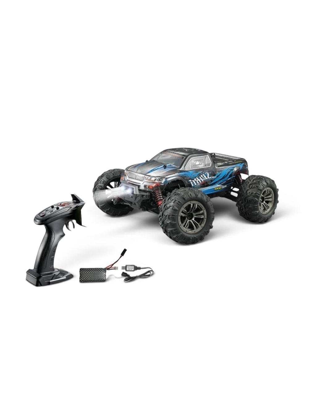 Hosim Spirit 1/16 RC Monster Truck 4WD High Speed Off Road Car Remote & Charger